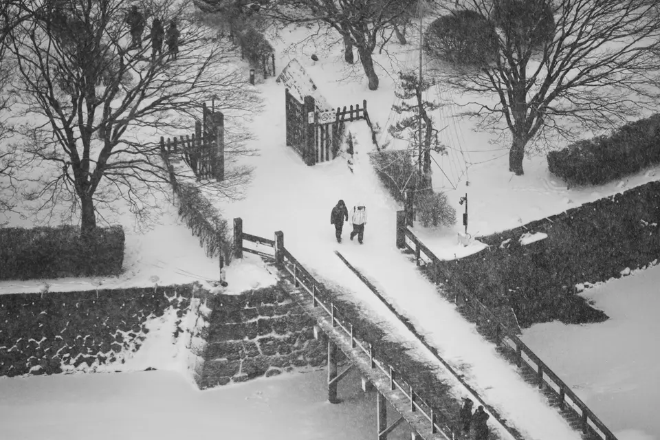 Snow photoshoot
