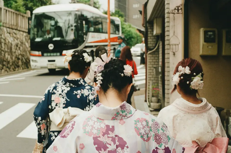 Family kimono photoshoot
